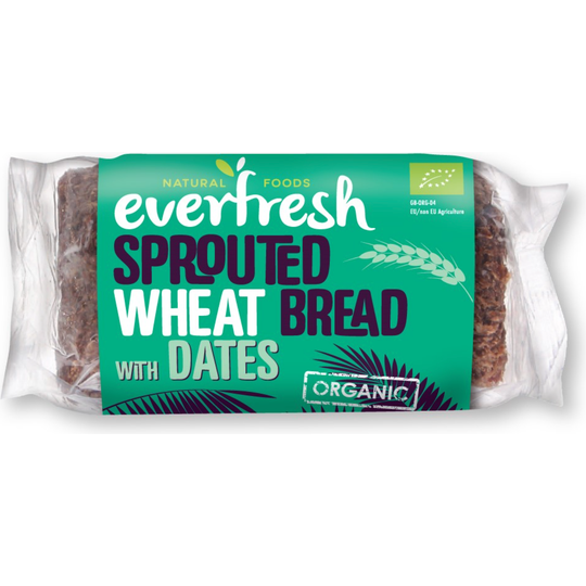 Everfresh Organic Sprouted Wheat Loaf with Dates 400g