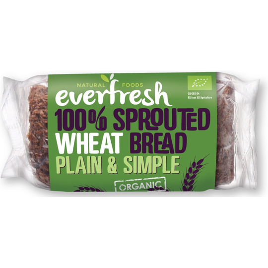 Everfresh Plain & Simple Organic Sprouted Wheat Loaf 400g