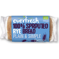 Everfresh Plain & Simple Organic Sprouted Rye Loaf 400g