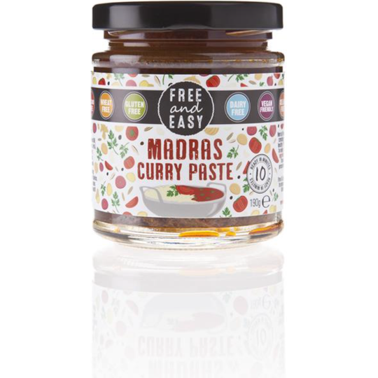 Free & Easy Madras Curry Paste 190g