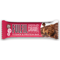 Fulfil Vitamin and Protein Bar (15 x 55 g Bars) — Chocolate Caramel Flavour