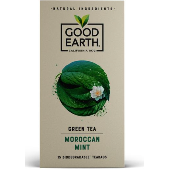 Good Earth Moroccan Mint 15 Biodegradable Teabags