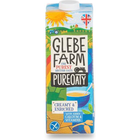 GLEBE FARM PUREOATY CREAMY & ENRICHED OAT DRINK 1L