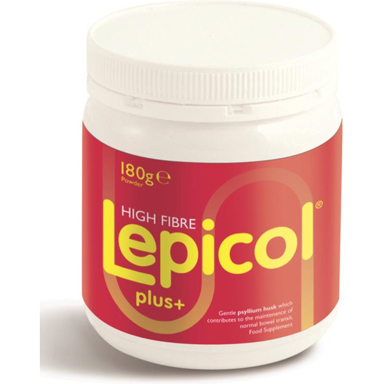 Lepicol High Fibre Plus+ Psyllium Husk Normal Bowel Supplement Powder 180g