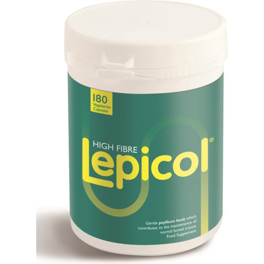 Lepicol High Fibre Psyllium Husk Normal Bowel Supplement Capsules 180 per pack