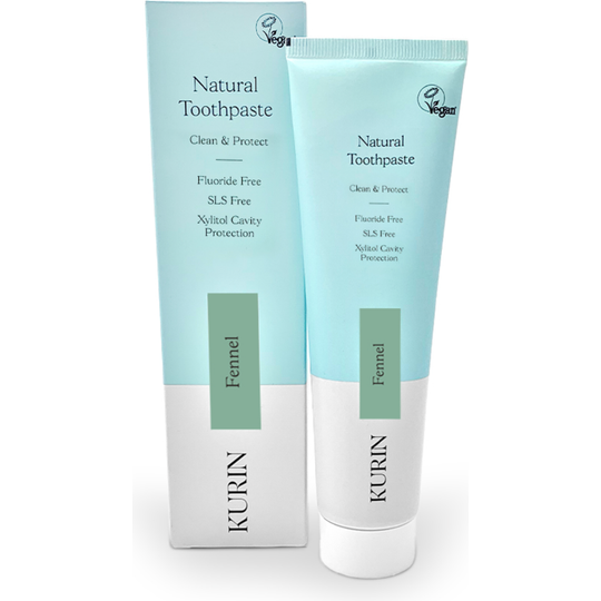Kurin Fluoride Free Natural Toothpaste 100ml - Fennel