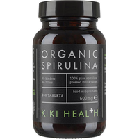 Kiki Health Spirulina Tablets, Organic - 200 Tablets