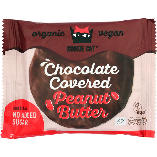 Kookie Cat No Added Sugar Chocolate Cookie with Peanut Butter 50g