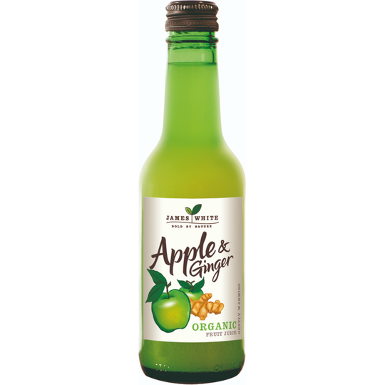 James White Organic Apple & Ginger Juice 250ml
