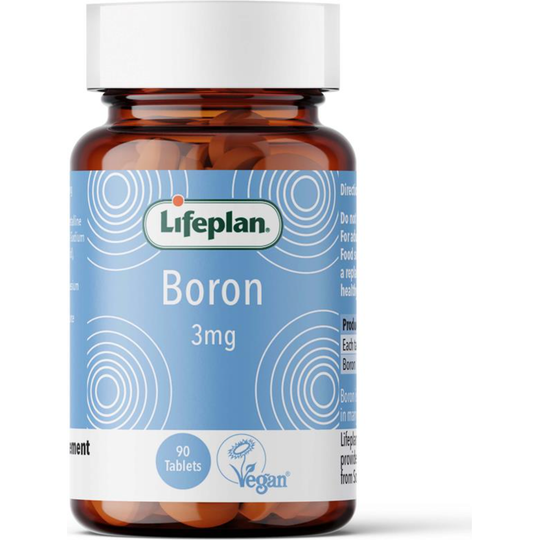 Lifeplan Boron 3mg 90 Tablets