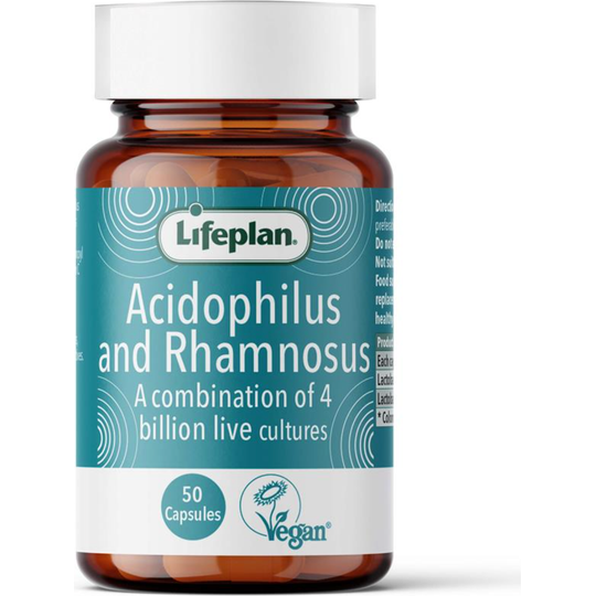 Lifeplan Acidophilus & Rhamnosus 50 Capsules