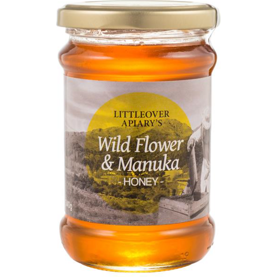 Littleover Apiaries Wildflower & Manuka Honey 340g
