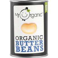 Mr Organic Butter Beans 400g