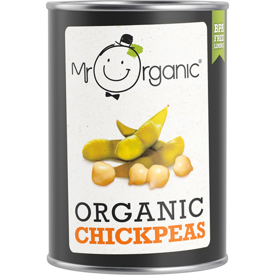 Mr Organic Chickpeas 400g