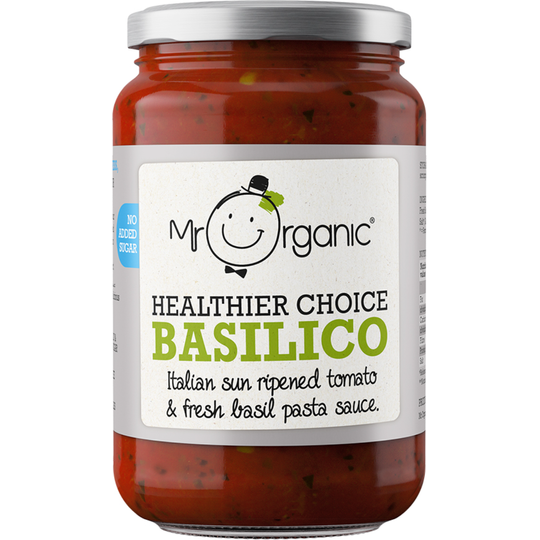 Mr Organic Basilico Pasta Sauce 350g