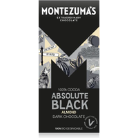 Montezuma's Absolute Black with Almonds 90g