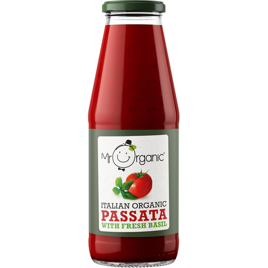 Mr Organic Italian Passata & Basil 690g