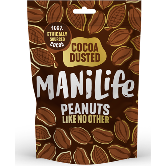 Manilife Cocoa Dusted Peanuts Pouch 75g