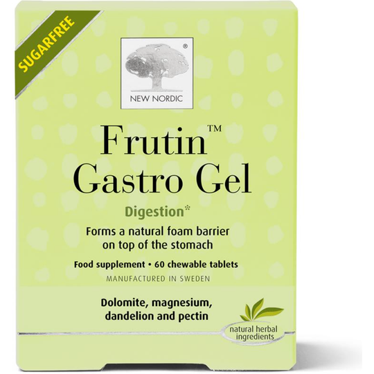 New Nordic Frutin™ Gastro Gel 60 Chewable Tablets