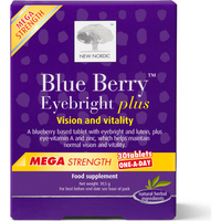 New Nordic Blue Berry Eyebright Plus 30 Tablets