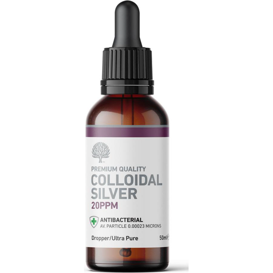 Nature's Greatest Secret Colloidal Silver 20ppm Dropper – 50ml