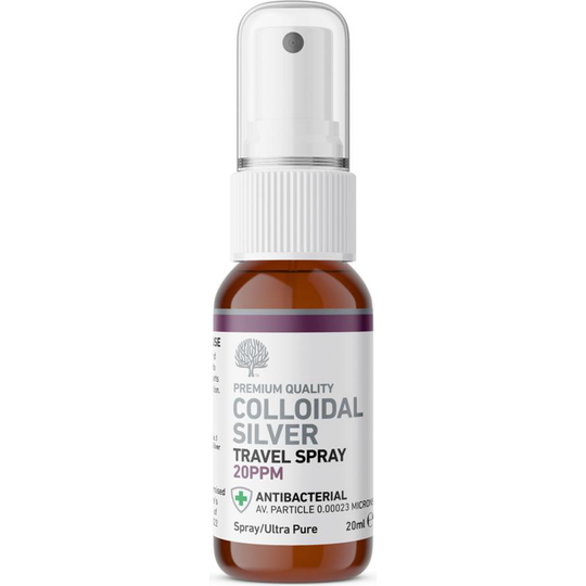 Nature's Greatest Secret Colloidal Silver 20PPM Travel Spray – 20ML
