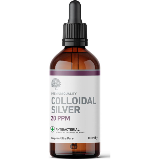 Nature's Greatest Secret Colloidal Silver 20ppm Dropper – 100ml