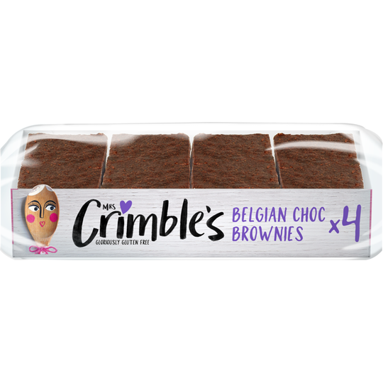 Mrs Crimble's Gluten Free Belgian Choc Brownies 190g