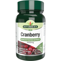 Natures Aid Cranberry 5000mg 30 Tablets