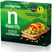 Nairn's Gluten Free Flatbread Rosemary & Sea Salt 150g