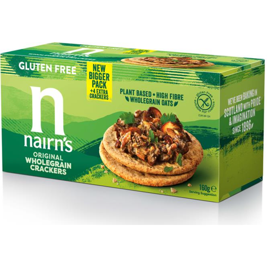 Nairn's Gluten Free Wholegrain Cracker 160g