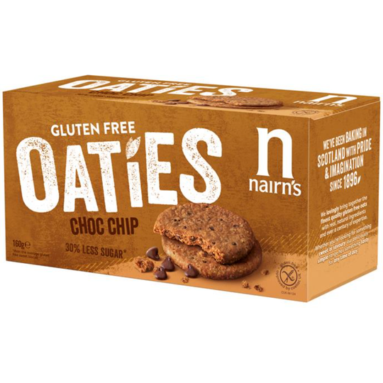 Nairn's Gluten Free Oaties Chocolate Chip 160g