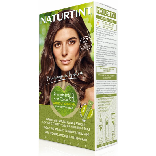 Naturtint Permanent Hair Colour Gel 5.7 Light Chocolate Chestnut – 170ml
