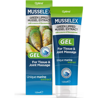 Musselflex Green Lipped Mussel Extract & Glucosamine Gel 125ml
