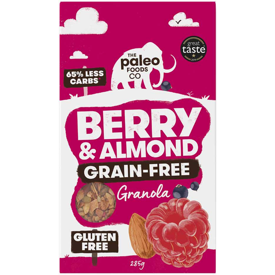 The Paleo Foods Co BERRY & ALMOND Grain-Free Granola 285g