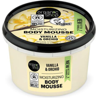 Organic Shop Moisturising Body Mousse Vanilla and Orchid (250ml)
