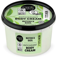 Organic Shop Antioxidant Body Cream Matcha and Basil (250ml)