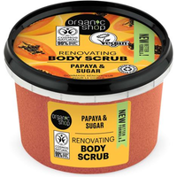 Organic Shop Renovating Body Scrub Papaya and Sugar (250ml)