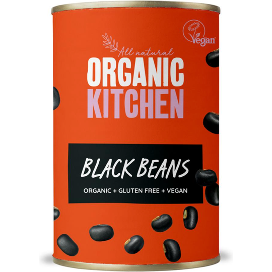 Organic Kitchen Organic Black Beans 400g