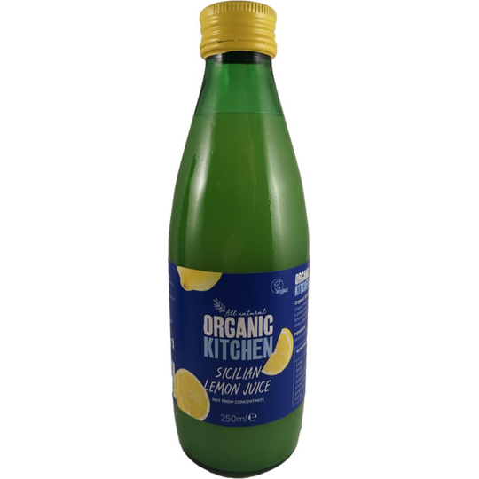 Organic Kitchen Organic Sicilian Lemon Juice 250ml