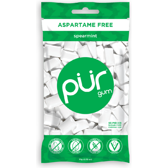 Pur Spearmint Gum 55 Pieces