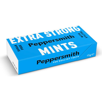 Peppersmith Extra Strong Eucalyptus Xyltol Mints - 15G Pocket Pack