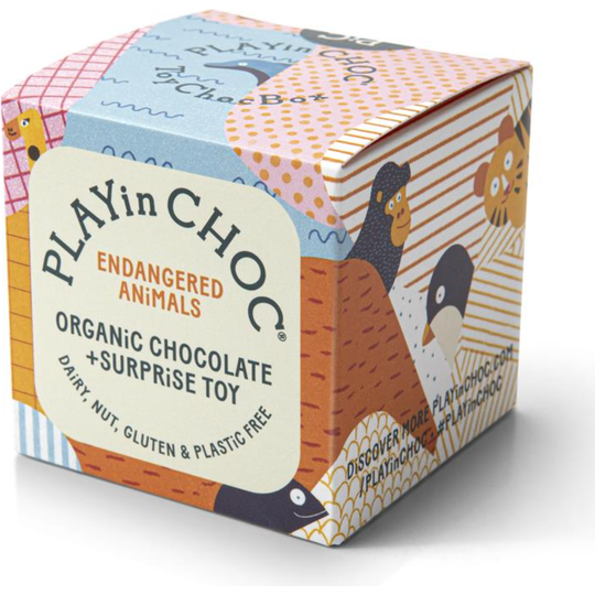 PLAYinCHOC ToyChoc Box ENDANGERED ANiMALS