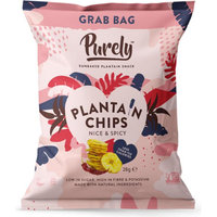 Purely Plantain Chips Nice & Spicy - Grab & Go