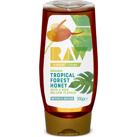 Raw ORGANIC TROPICAL FOREST HONEY 350g