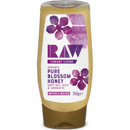 Raw PURE BLOSSOM HONEY 350g