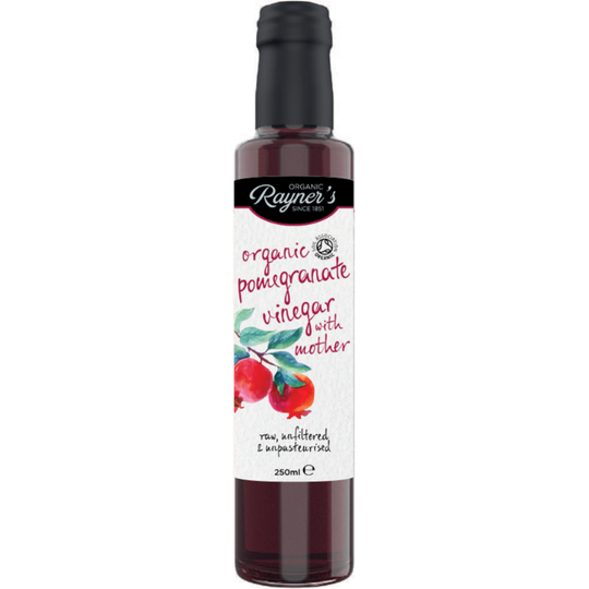Rayner's Organic Raw Pomegranate Vinegar with Mother 250ml