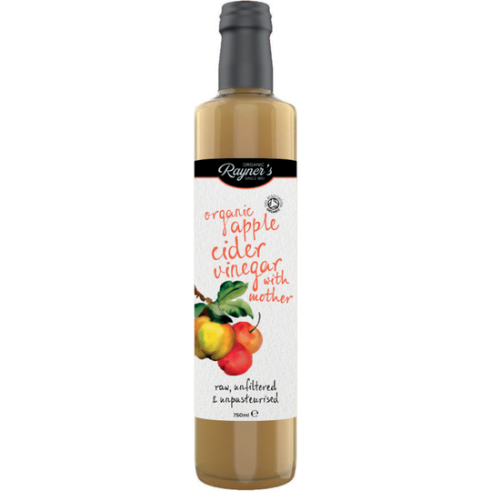 Rayner's Organic Raw Apple Cider Vinegar with Mother 750ml
