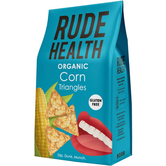 Rude Health Organic Corn Triangles 100g