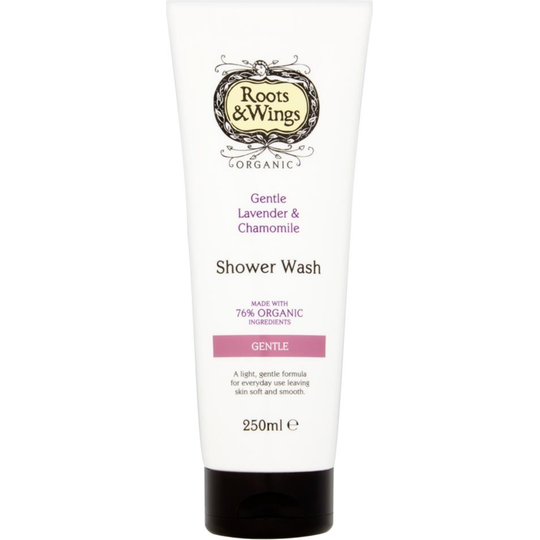 Roots & Wings Organic Lavender & Chamomile Shower Wash 250ml